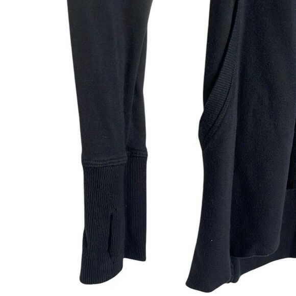 Athleta Black Super Soft Oversized Open-Front Cardigan Sweater - Picture 2 of 5